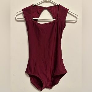 Yumiko Lauren Burgundy/Maroon Leotard